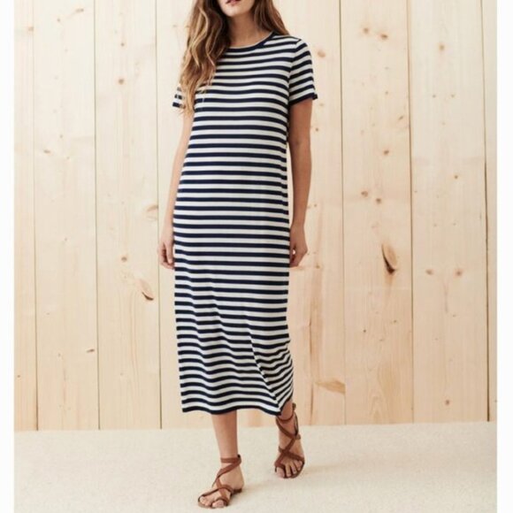 Jenni Kayne Striped Merino Dress - Picture 1 of 13